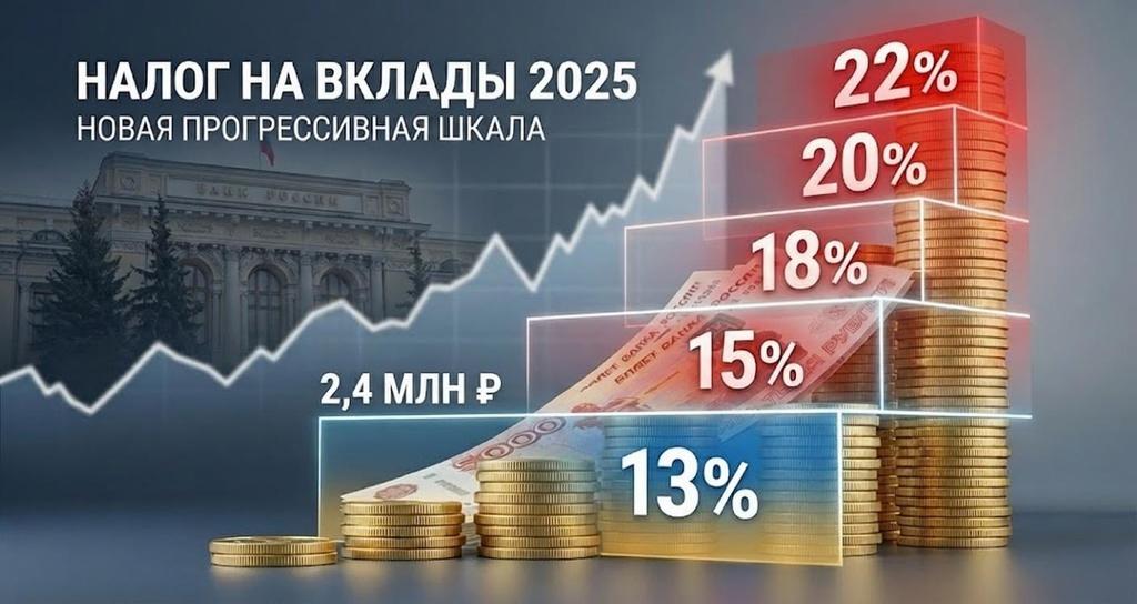 Что облагается налогом в отношении вкладов: полная инструкция по уплате НДФЛ в 2026 году с учетом налоговой реформы